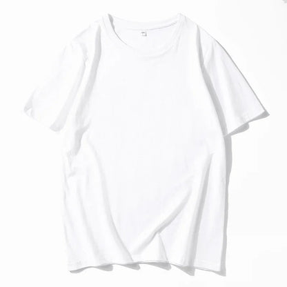 T-shirt manches courtes homme, uni et décontracté, 100% coton, 12 pièces, été