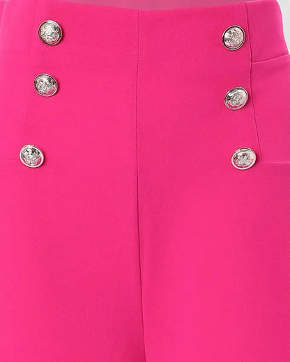 Pantalon Bootcut élégant taille haute, jambes larges, mode européenne et américaine, pantalon évasé Simple pour femmes, été 2023