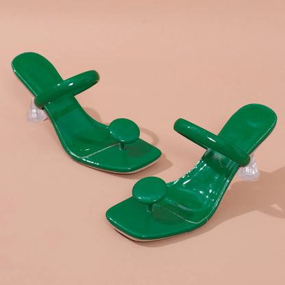 Sandales à Talons Hauts et Bande Étroite pour Femme, Chaussures de ix, Nouvelle Collection