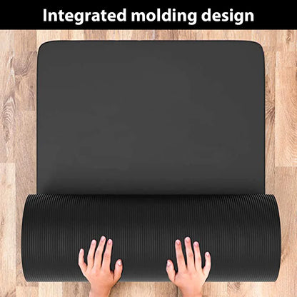 Tapis de Yoga et Pilates coordonnants avec sangle de transport, couverture en polymère pour exercices sportifs