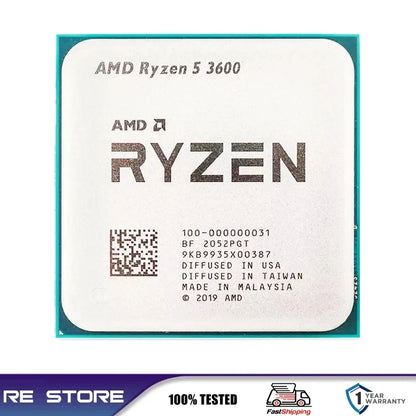 Processeur AMD Ryzen 5 R5 3600 3,6 GHz 6 cœurs 12 threads LGA AM4