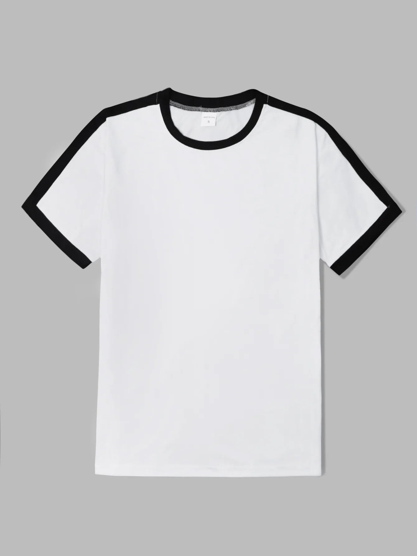 2025 été hommes t-shirt col rond Design de mode coupe ajustée solide t-shirt homme hauts t-shirts à manches courtes t-shirt pour hommes vêtements