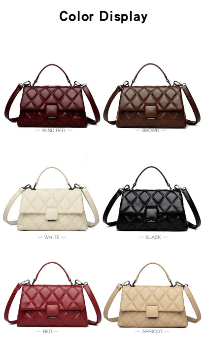 Sac à main rétro en cuir souple pour femmes, sacs carrés à la mode, haute qualité, célèbre designer, portefeuille