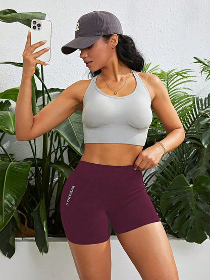 Short de Fitness pour femmes, serré, cyclisme, Yoga, pantalon de sport respirant, taille haute
