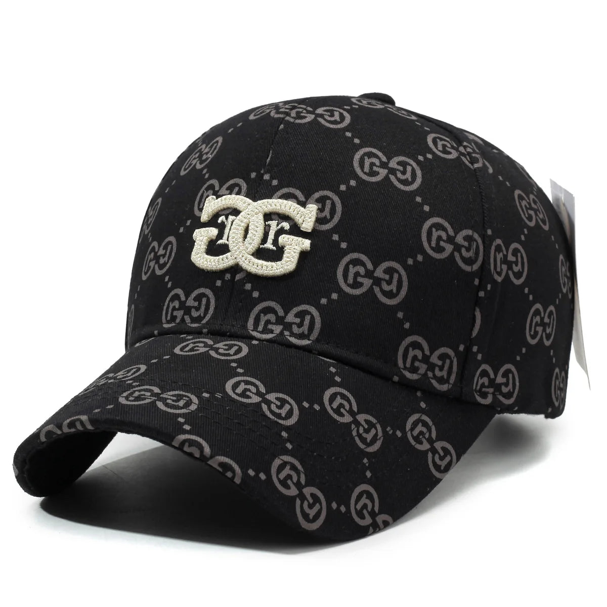 Casquette de baseball version coréenne pour hommes et femmes, chapeau à fleurs anciennes, plein de lettres ins, tendance, nouvelle collection printemps et été 2025