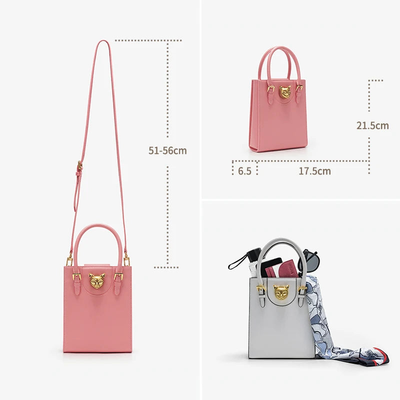 BAFELLI 2025 nouveau sac à main pour femmes chat marque de luxe concepteur STYLE ORIGINAL tendance épaule sacs décontractés MINI fourre-tout bandoulière