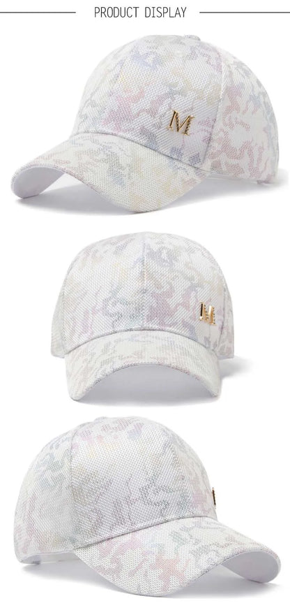 Nouveau chapeau de soleil pour femmes dames casquette de Baseball femme pour fille été respirant Snapback marque de mode de luxe sport camionneur chapeau