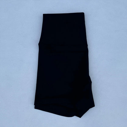 Femmes Fitness Sport court taille haute Yoga court Legging Squatting preuve entraînement complet Jog athlète couleur unie court