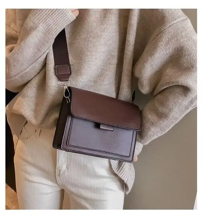 Sac à bandoulière en cuir PU pour femmes, sacs à main à poignée de voyage, sacoche à bandoulière, petit sac à rabat pour dames