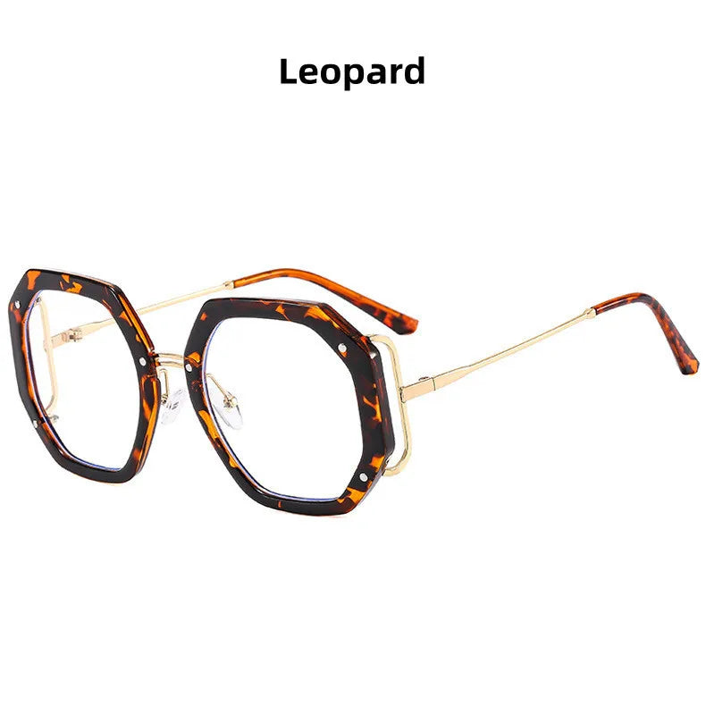 Lunettes photochromiques pour femmes, nouveau Design de marque à la mode, grand polygone, Anti lumière bleue, lecture sur ordinateur, hypermétropie, 2023