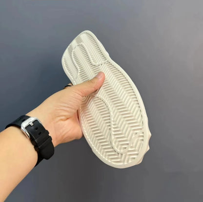 Chaussures plates respirantes en cuir véritable pour hommes, chaussures décontractées, blanc, noir, marron, mode de créateur, recommandé