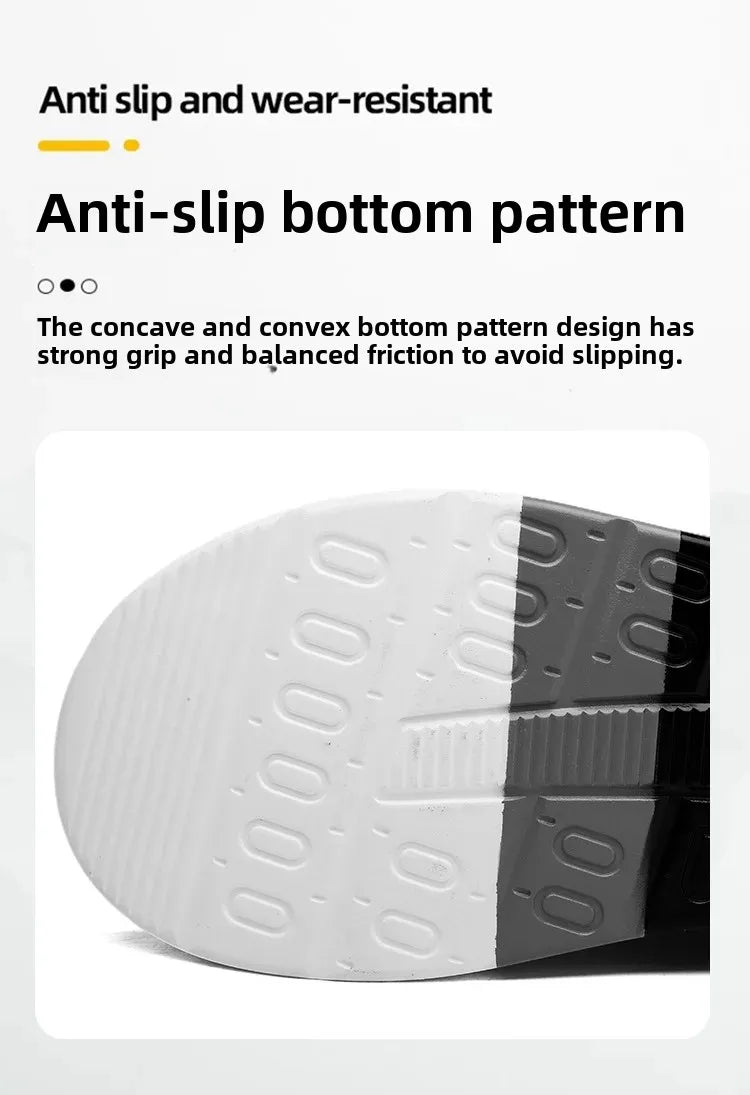 CasualPlus Size chaussons pour hommes pantoufles de sport d'été coussin d'air pour hommes chaussures de plage à fond épais matériau EVA