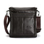 Sac messager en cuir pour hommes, sac à bandoulière d'affaires, petit sac à bandoulière multifonction, sac de voyage pour hommes