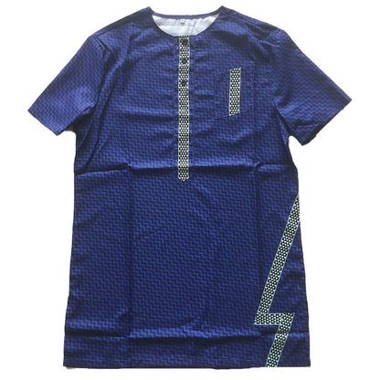T-shirt Dashiki à manches courtes pour hommes, vêtements africains, style de mode, nouveau, été, 2021