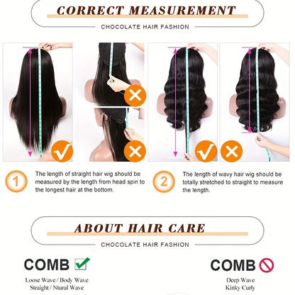 Perruque Lace Front Wig synthétique lisse et crépue, 26 pouces, douce et longue, noire naturelle, avec cheveux de bébé, pre-plucked, sans colle, pour femmes, quotidien