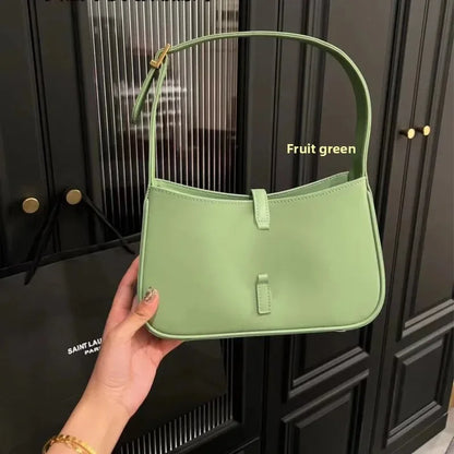 Nouveau 2025 sac à main pour femmes simple épaule sous les bras mode Hobo rétro pratique petite Niche en cuir PU doublure en Polyester oreiller Sh