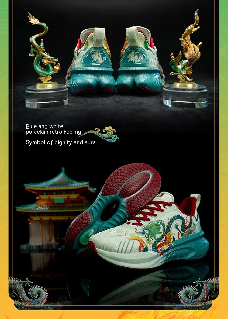 Onemix Designers originaux Style chinois chaussures de course pour hommes de luxe femmes chaussures respirant chaussures de sport mâle en plein air Sneaker