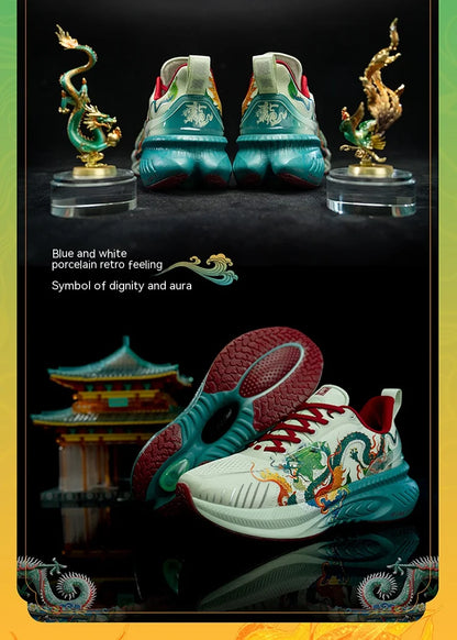 Onemix Designers originaux Style chinois chaussures de course pour hommes de luxe femmes chaussures respirant chaussures de sport mâle en plein air Sneaker