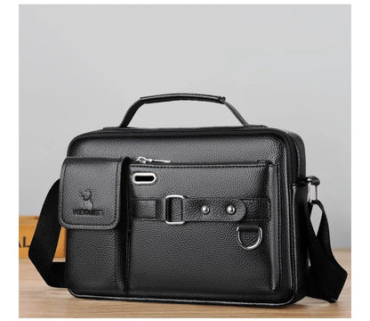 Sac à bandoulière en cuir PU pour hommes, sacs de poitrine imperméables, sacs de voyage, sacoches à la mode, offre spéciale