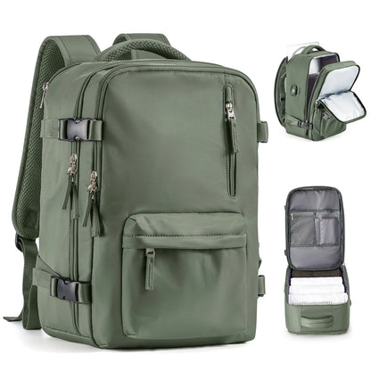 Sac à dos de voyage, sac de cabine, sac à dos Ryanair 40x20x25, sac à dos pour ordinateur portable 15,6 pouces pour hommes et femmes, sac à dos décontracté 40x28x17