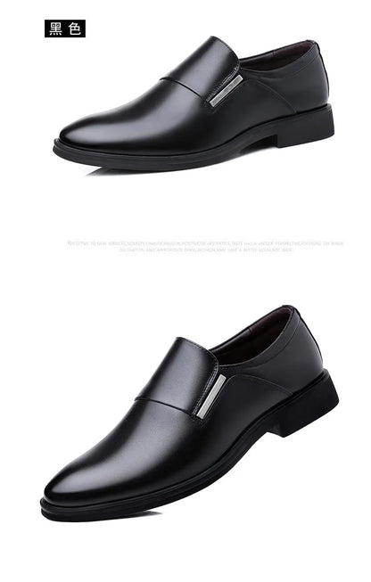 Nouveauté mode britannique hommes blanc noir sans lacet robe affaires chaussures décontractées mocassins mâle robe de mariée chaussures de retour