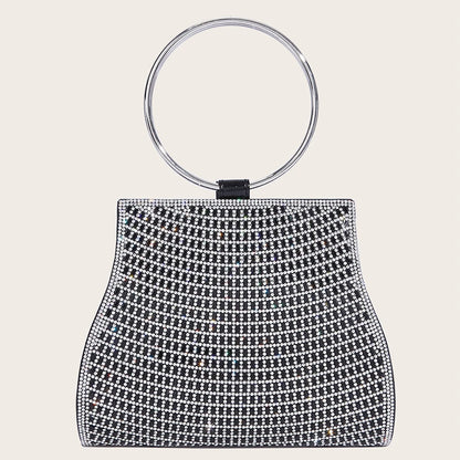 Sacs à main en diamant pour femmes, sacs de soirée en strass, pochette avec pierres de mariée, pochettes pour dames, sacs de soirée de mariage