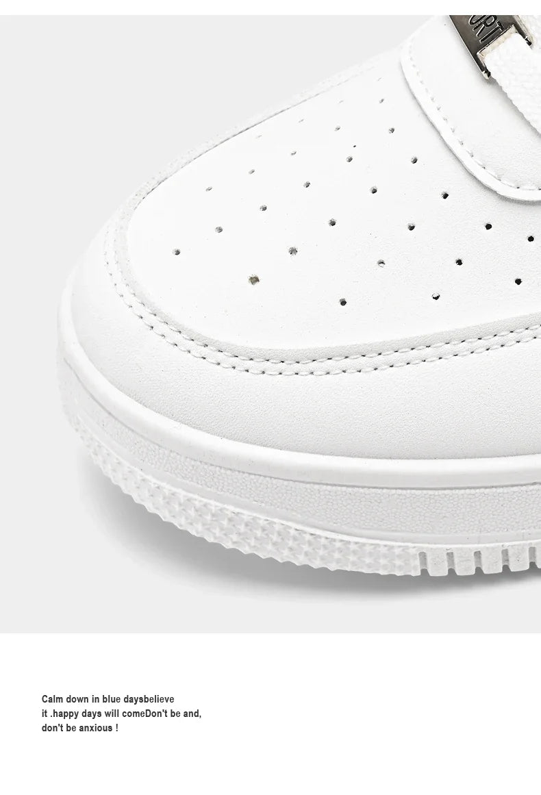 2025 printemps nouvelles chaussures pour hommes chaussures fines respirantes antidérapantes petites chaussures blanches tendance chaussures de course décontractées