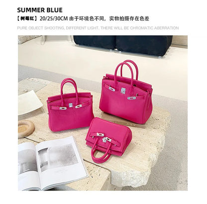 Sac messager à bandoulière de couleur unie, tendance, Design minimaliste, pour les déplacements, grande capacité