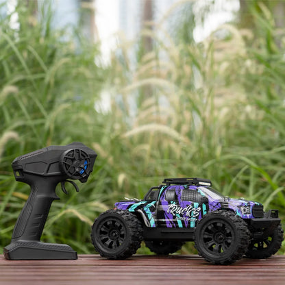 JIUSI PT14R 1/14 RC voiture de course 3S batterie 4WD 80 km/h moteur sans brosse 2.4G télécommande 35C haute vitesse tout-terrain camion RC