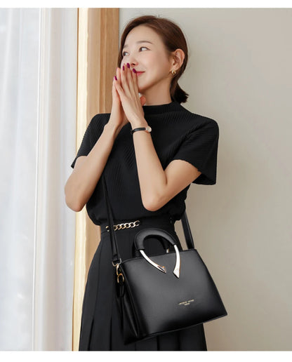 Sacs à main de luxe femmes sacs concepteur 3 couches en cuir souple épaule Sac à bandoulière dames grande capacité Shopping messager fourre-tout