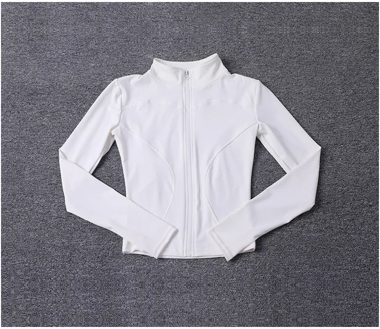 Veste de Sport pour femmes, chemise à manches longues, manteau d'entraînement, vêtements d'entraînement, de Yoga