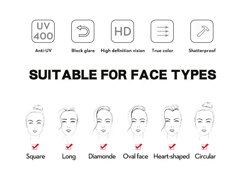 Lunettes de soleil personnalisées en losange sans cadre pour femmes, lunettes de soleil classiques élégantes et polyvalentes, lunettes de soleil de luxe et haut de gamme, UV400