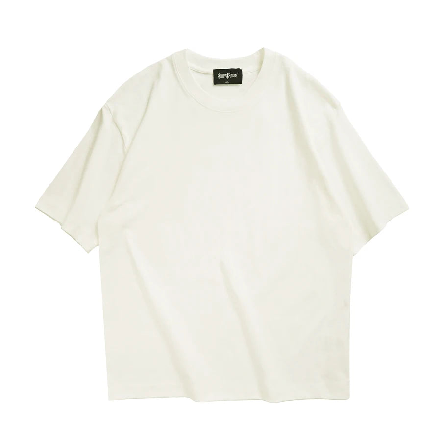 WAVLATII-T-shirt Respiré pour Homme et Femme, Streetwear Décontracté, Blanc, Noir, Basique, Été, Y-for Young, Nouveau, 260, 101WMT2401