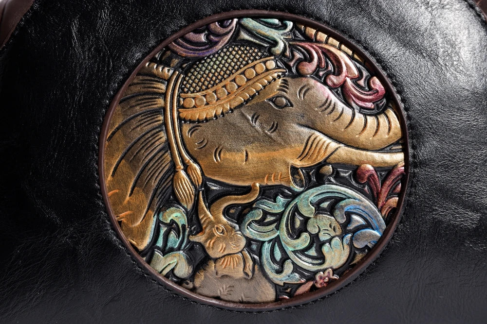 sac de luxe femme sacs bandoulière à imprimé animal sacs carré MOODS-Sacs à bandoulière de style vintage pour femmes, éléphant en relief, mini sac messager carré initié, sacs à main de créateur de luxe, 2024