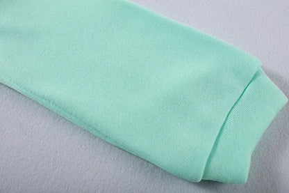 Survêtement d'hiver pour femmes, ensemble deux pièces, sweat à capuche surdimensionné, pantalon de survêtement, couleur unie, vêtements de sport | Ensemble pantalon sweat-shirt décontracté