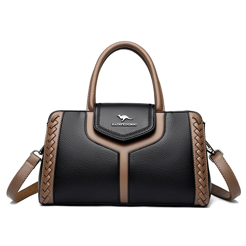 Sac à main tendance pour femmes, fourre-tout de bonne qualité, grande capacité, marque de luxe célèbre, Sac à bandoulière, nouvelle collection 2024