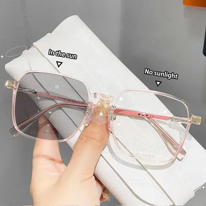 Lunettes photochromiques Anti-rayonnement en métal pour femmes et hommes, cadeau