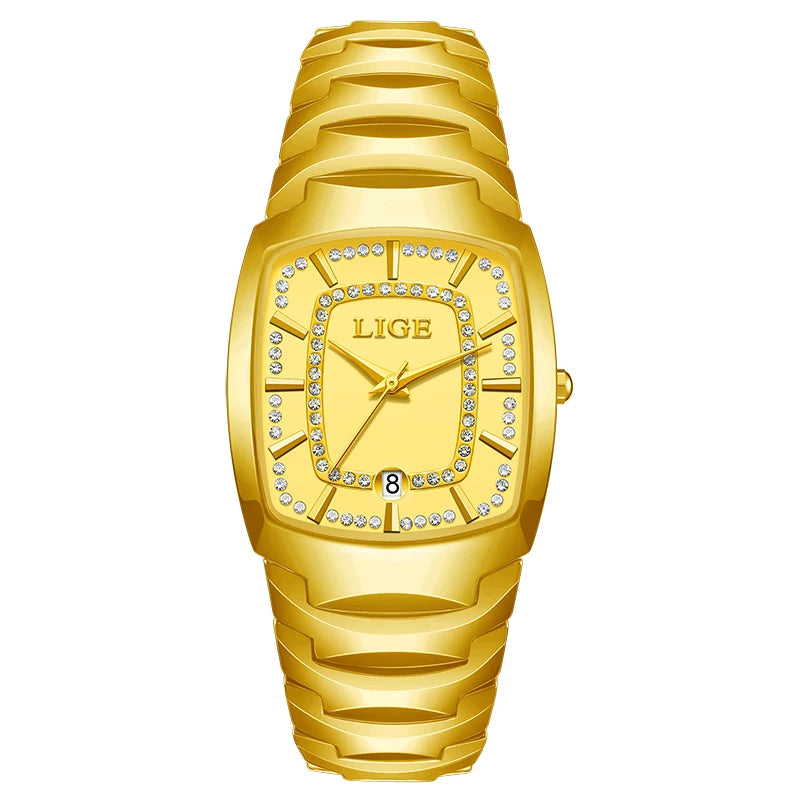 LIGE 2025 TOP montre pour femme élégante étanche mode dames horloge créative bracelet en céramique montre pour femmes cadeau Relogio Feminino