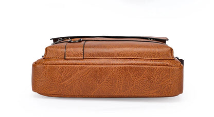 Sacs de messager de marque kangourou de luxe hommes en cuir sac à bandoulière décontracté pour hommes marron noir sac à bandoulière d'affaires sac à main masculin