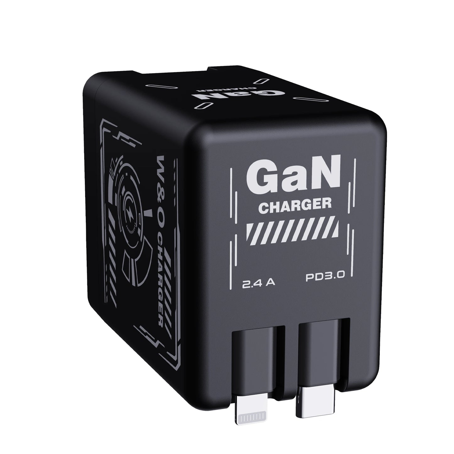 W&O GaN Câble de charge rapide 20 W Type C et câble en silicone liquide Lightning pour iPhone 14 15 Pro Max Xiaomi Realme Redmi ﻿