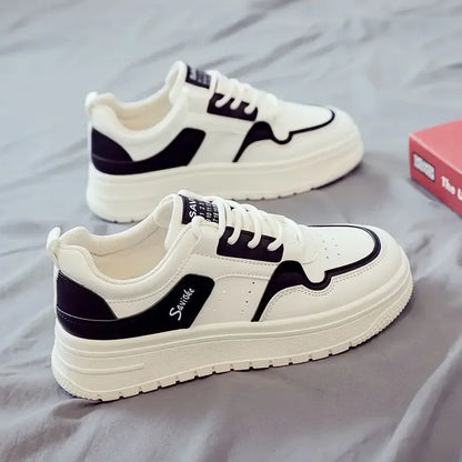 Chaussures de sport à lacets pour femmes, baskets athlétiques, chaussures à plateforme montante, qualité originale, mode 2024