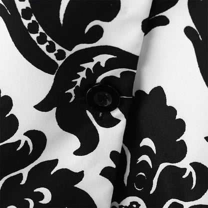 VONDA-Robe de Soirée Imprimée pour Femme, Tenue Éducative Bohème, Col Montant, Ceinture à Nministériels d, Décontractée, Élégante, Été, 2025