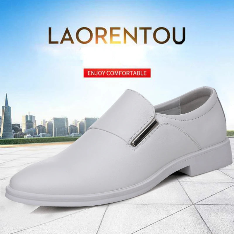 Nouvelle mode robe chaussures pour hommes bout pointu en cuir hommes décontracté formel mocassins affaires mariage Oxfords chaussures Zapatillas De Hombre