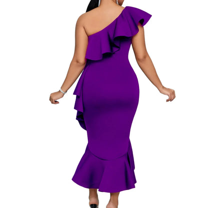 Robe de soirée africaine en Polyester pour femmes, tenue d'été élégante, manches courtes, longue, Maxi, vêtements africains, 2025