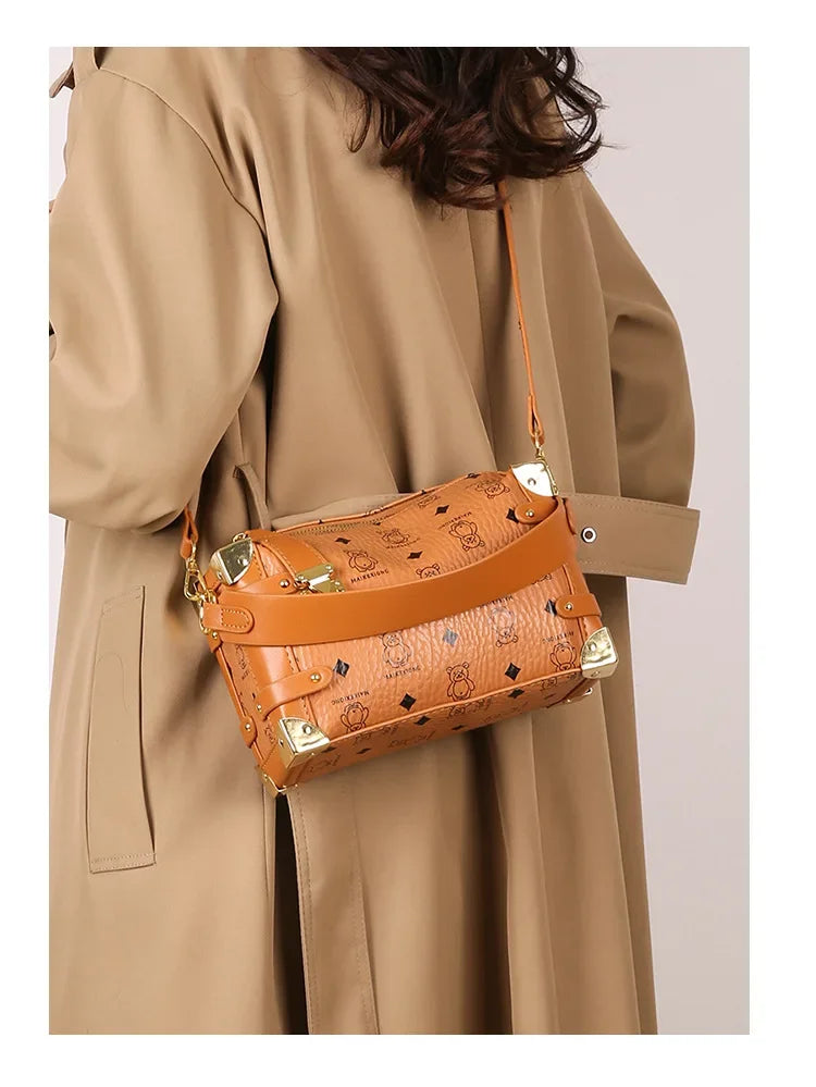 Sac à main polyvalent, nouveau Style étranger, couleur personnalisée, à la mode, couleur contrastée, épaule unique, portée Oblique, printemps 2025