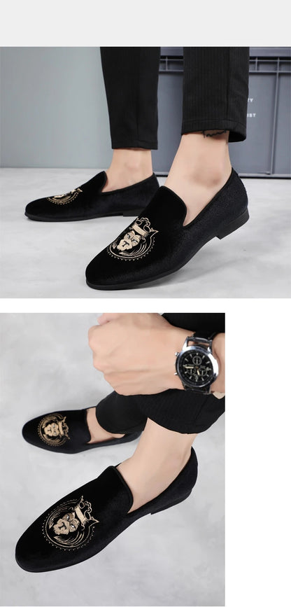 Mocassins à Enfiler pour Homme, Chaussures Décontractées, Légères, Confortables, pour Conduite en Plein Air