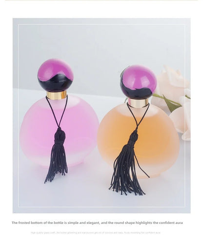 Parfum Durable à odeur d'agrumes fraîche, 50ml, pour dames, parfum haut de gamme, longue durée, saveur d'orange clair