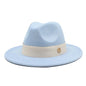 Nouveau chapeau Fedora pour femmes hiver élégant mode formelle mariage décorer église casquette Panama fête Jazz chapeau chapeau femme