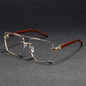 2025 lunettes De soleil carrées De luxe pour hommes nouveau en bois Vintage Designer lunettes De mode lunettes De soleil femmes vacances Gafas De Sol Hombre