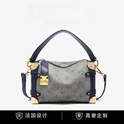 Sac à main polyvalent, nouveau Style étranger, couleur personnalisée, à la mode, couleur contrastée, épaule unique, portée Oblique, printemps 2025